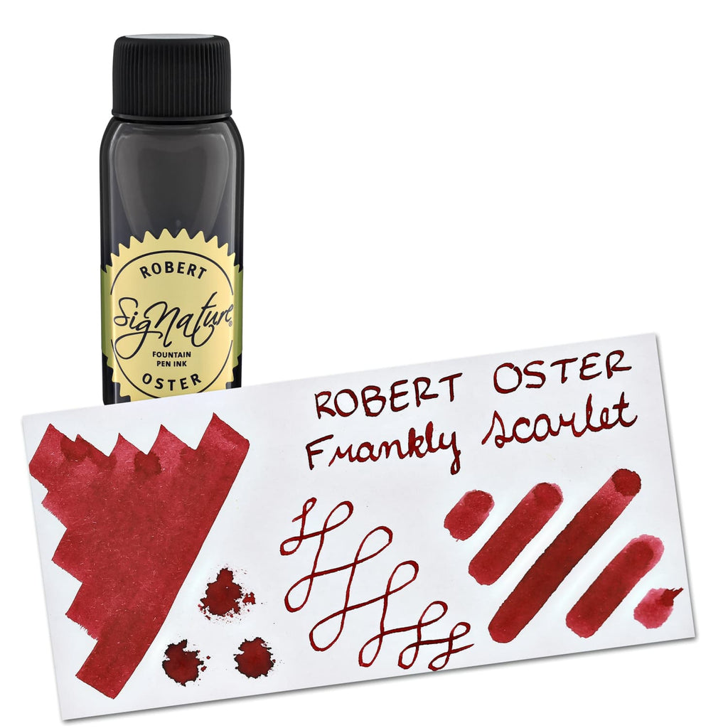 Robert Oster Bottled Ink in Frankly Scarlet - 50 mL Bottled Ink