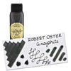 Robert Oster Bottled Ink in Graphite Black - 50 mL Bottled Ink
