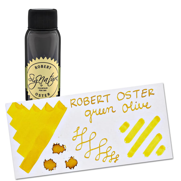 Robert Oster Bottled Ink in Green Olive - 50 mL Bottled Ink