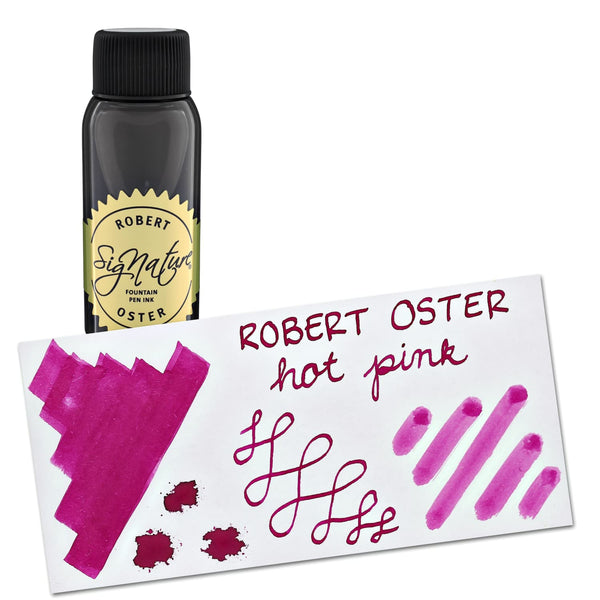 Robert Oster Bottled Ink in Hot Pink - 50 mL Bottled Ink