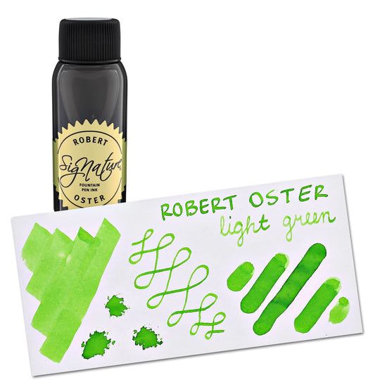 Robert Oster Bottled Ink in Light Green - 50 mL