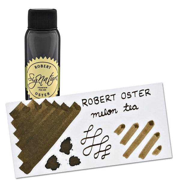 Robert Oster Bottled Ink in Melon Tea (Brown) - 50 mL Bottled Ink