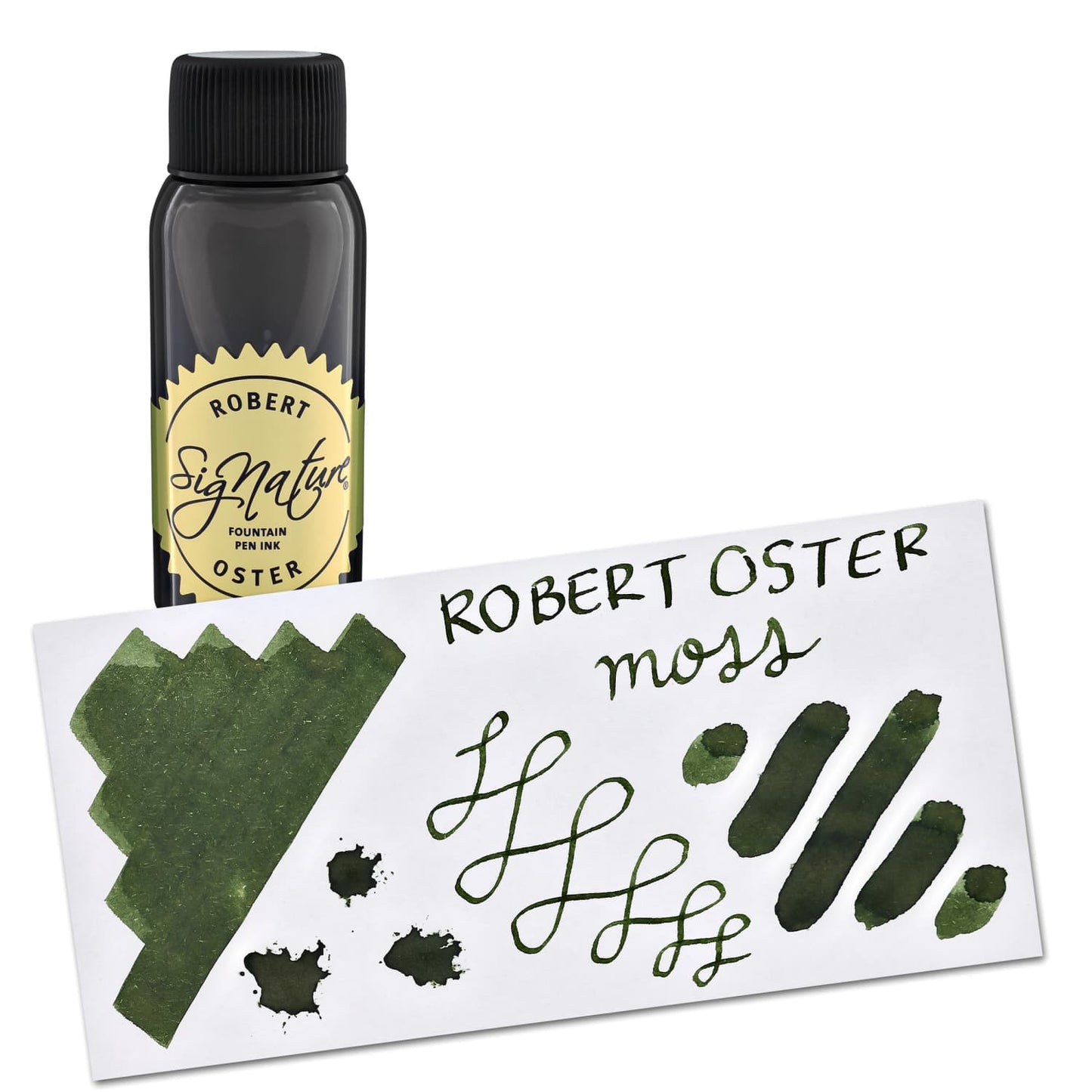Robert Oster Bottled Ink in Moss Green - 50 mL Bottled Ink