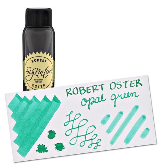 Robert Oster Bottled Ink in Opal Green - 50 mL