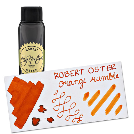 Robert Oster Bottled Ink in Orange Rumble - 50 mL