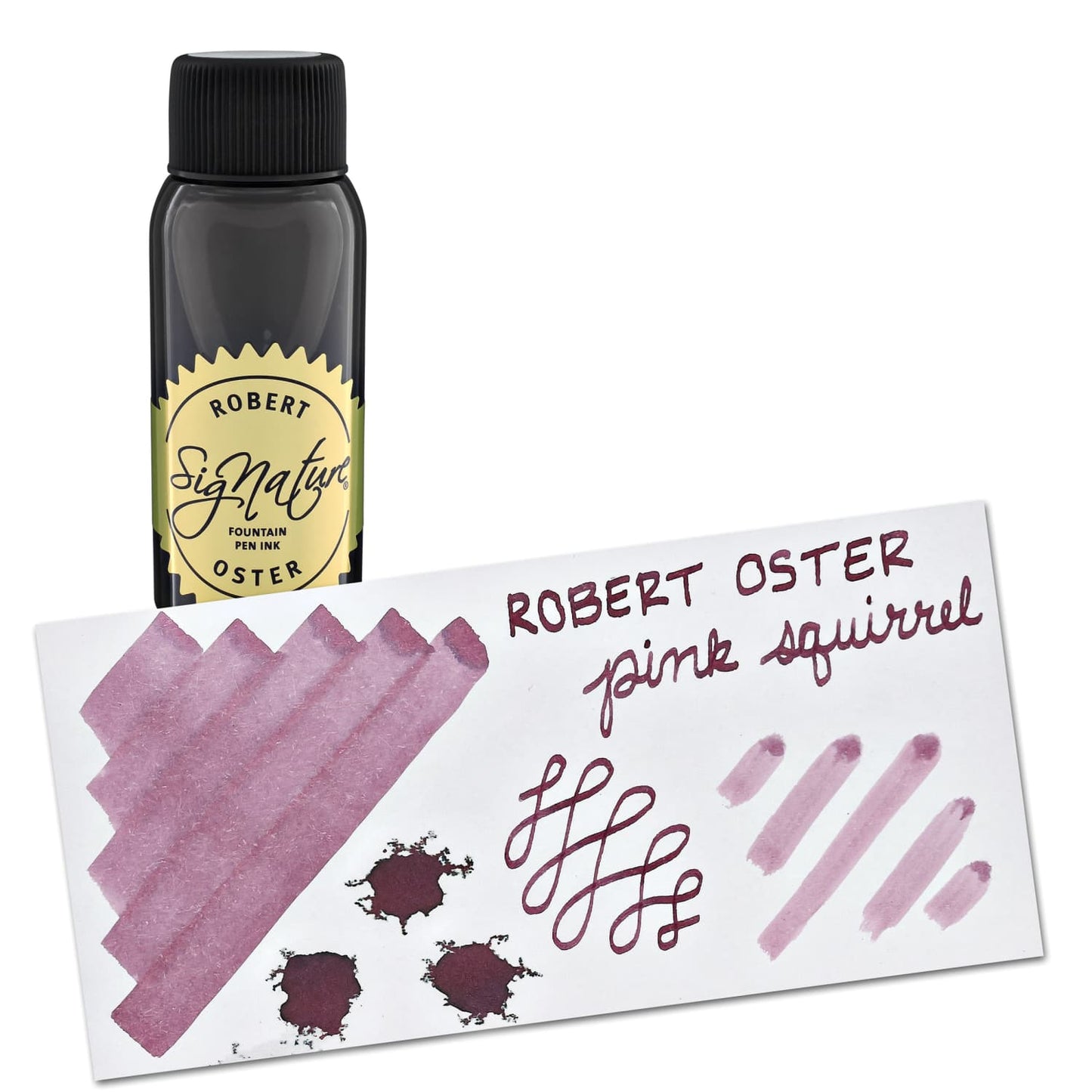 Robert Oster Bottled Ink in Pink Squirrel - 50mL Bottled Ink