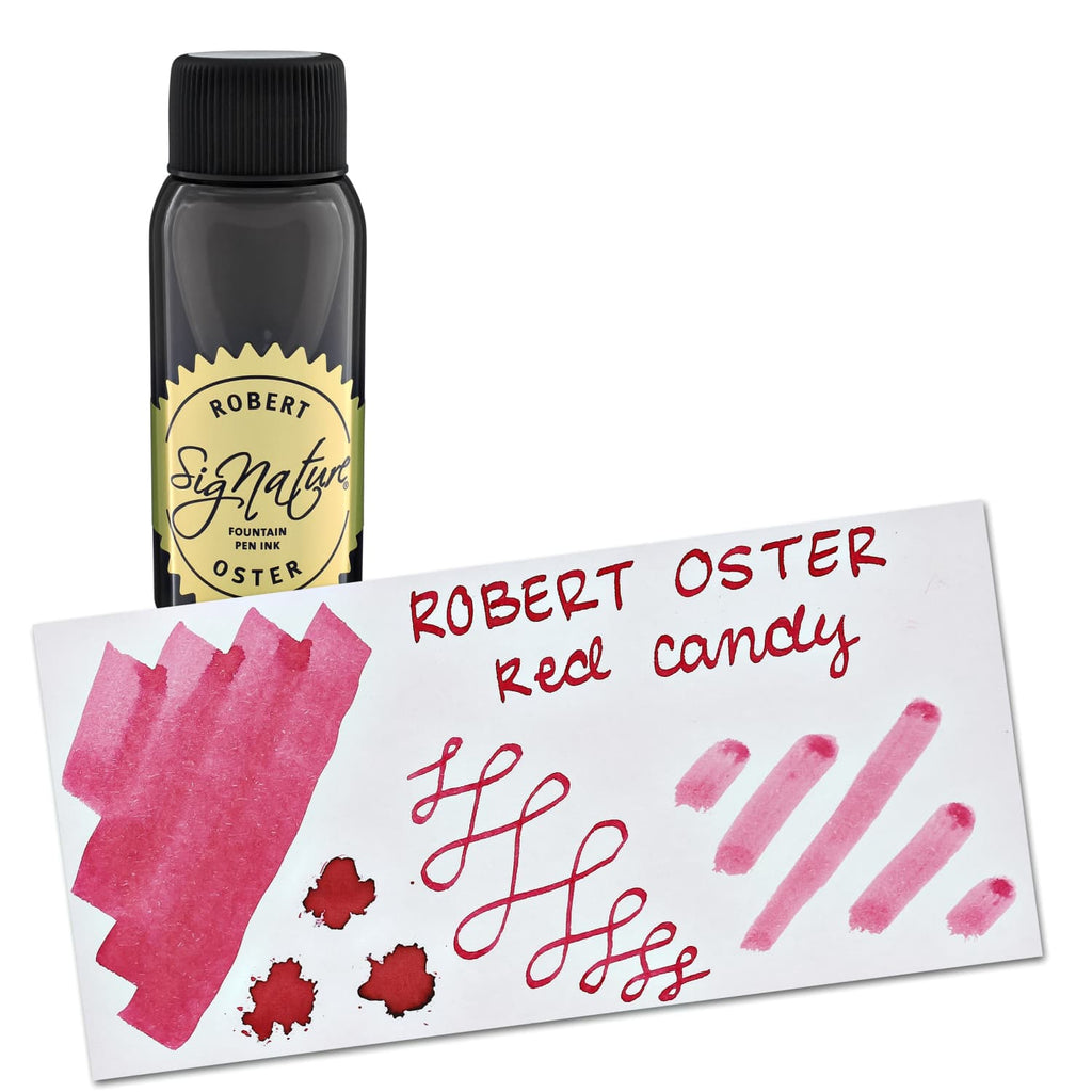 Robert Oster Bottled Ink in Red Candy - 50 mL Bottled Ink