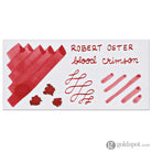 Robert Oster Bottled Ink in Rivers of Blood Crimson Red - 50mL Bottled Ink