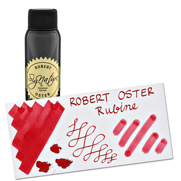Robert Oster Bottled Ink in Rubine (Bright Red) - 50 mL Bottled Ink
