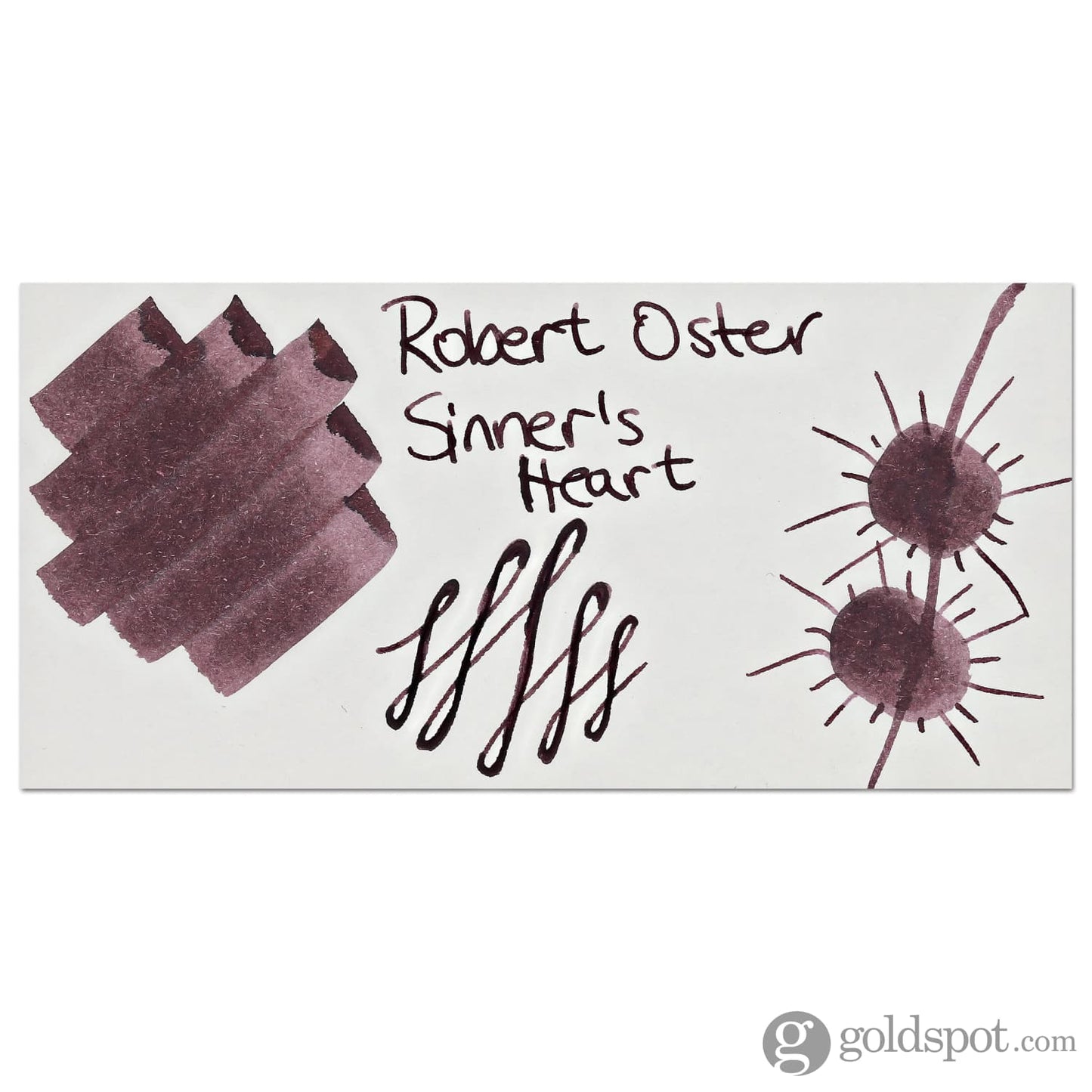 Robert Oster Bottled Ink in Sinner’s Heart 50 mL Bottled Ink