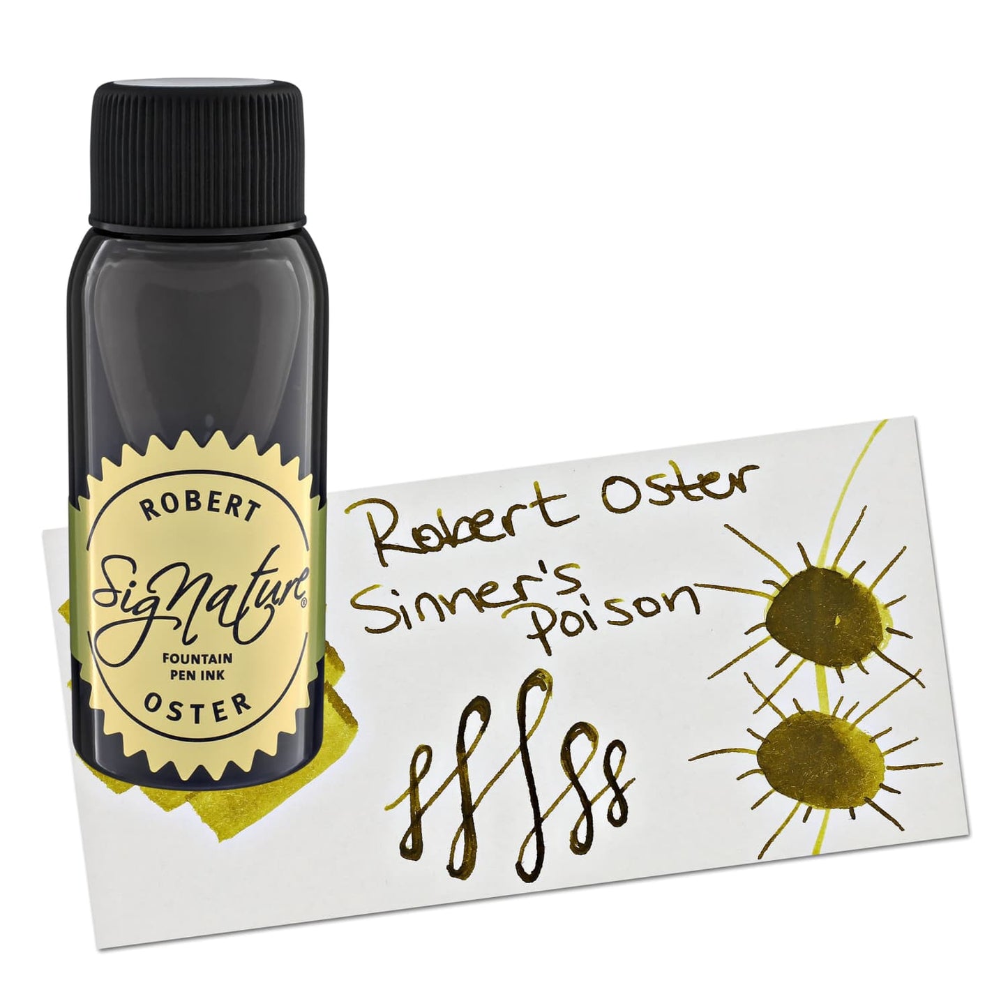 Robert Oster Bottled Ink in Sinner’s Poison 50 mL Bottled Ink