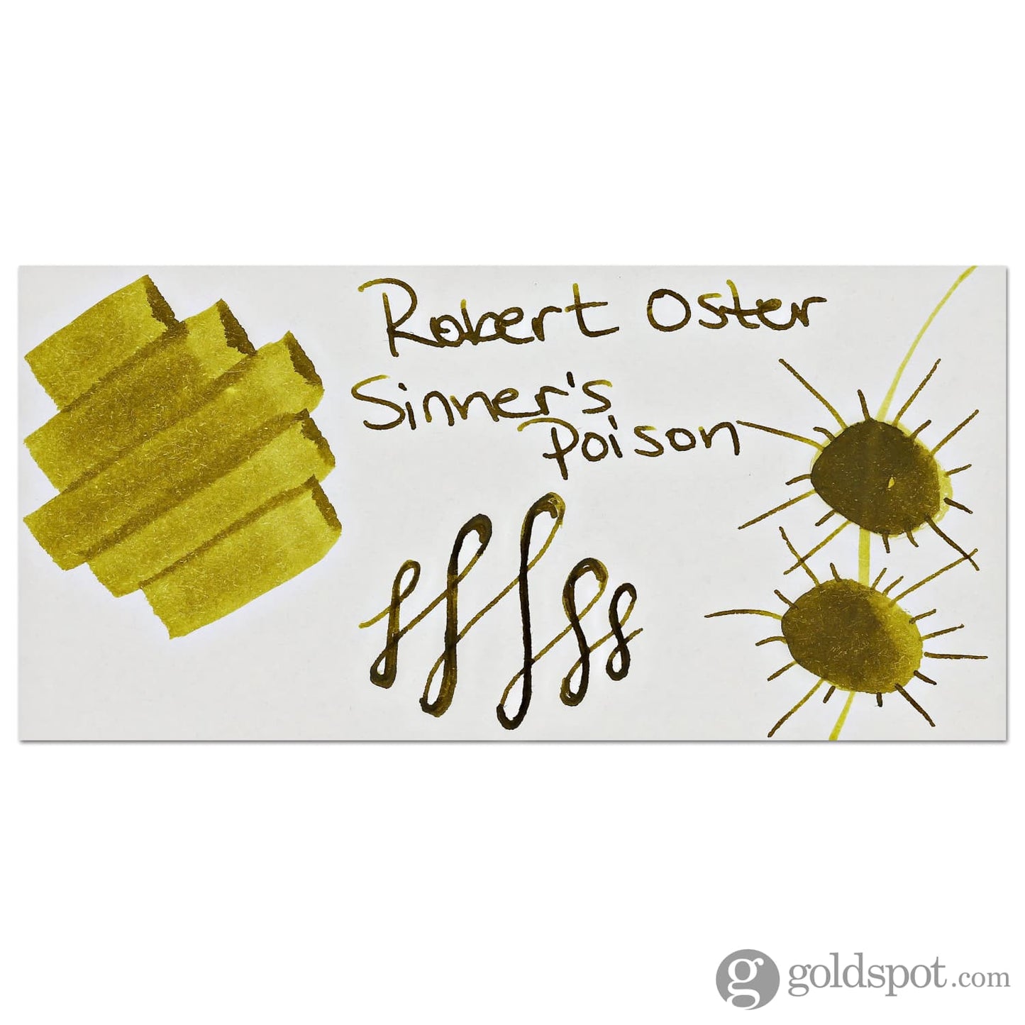 Robert Oster Bottled Ink in Sinner’s Poison 50 mL Bottled Ink