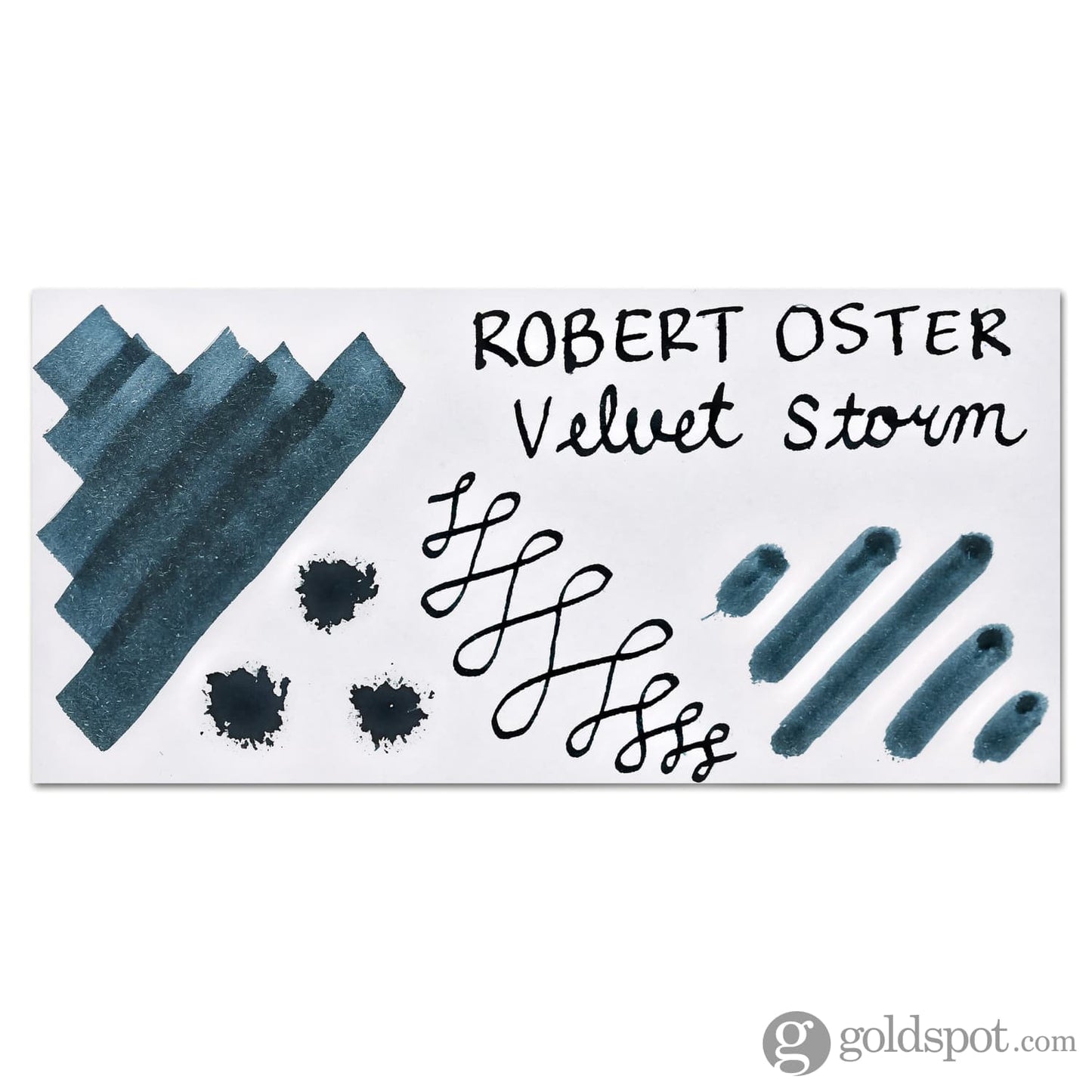 Robert Oster Bottled Ink in Velvet Storm - 50 mL Bottled Ink
