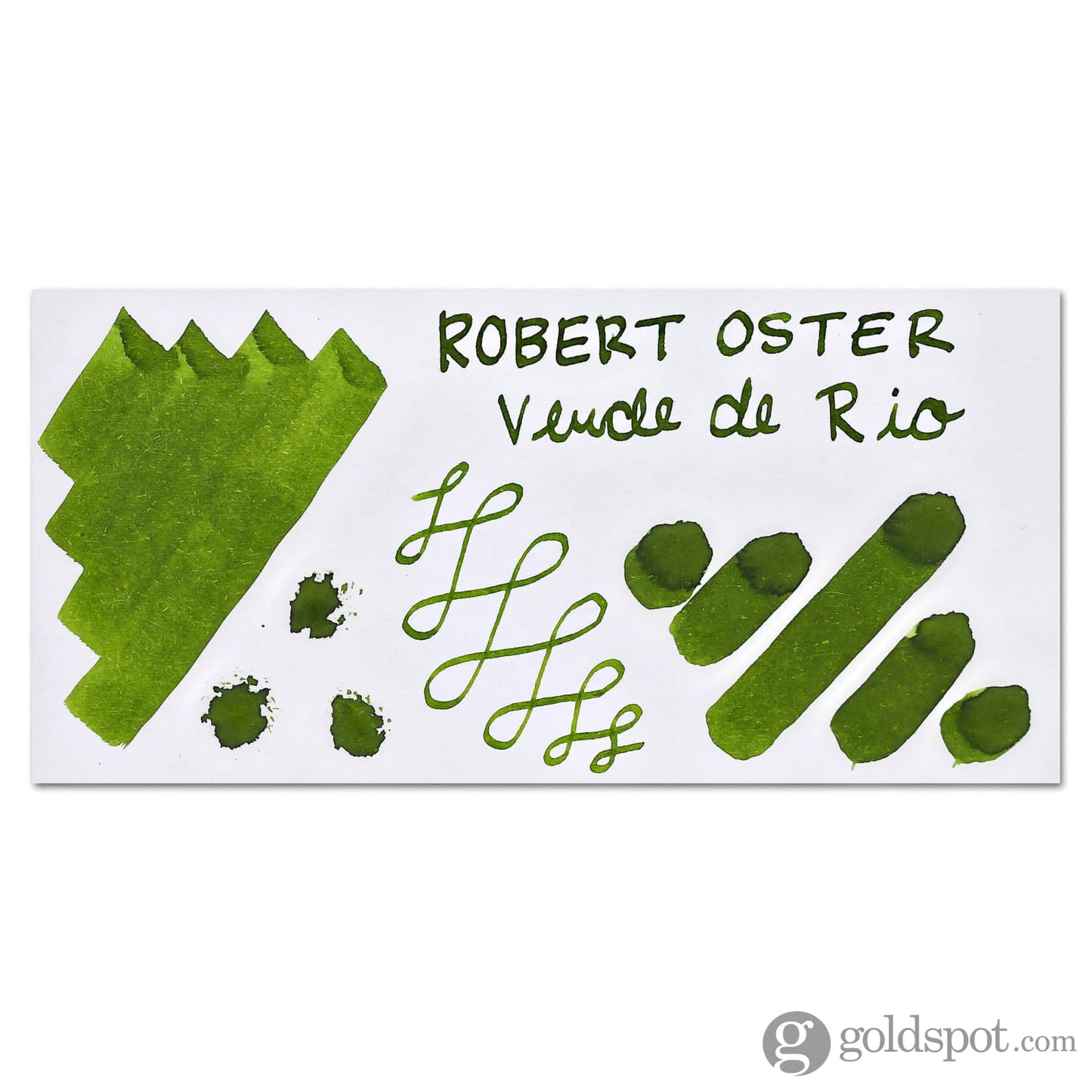 Robert Oster Bottled Ink in Verde de Rio - 50 mL Bottled Ink