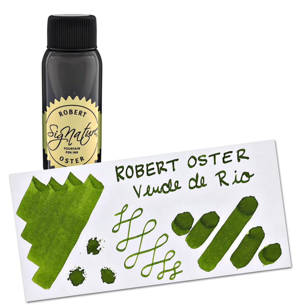 Robert Oster Bottled Ink in Verde de Rio - 50 mL Bottled Ink