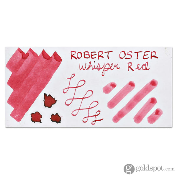 Robert Oster Bottled Ink in Whisper Red - 50 mL Bottled Ink