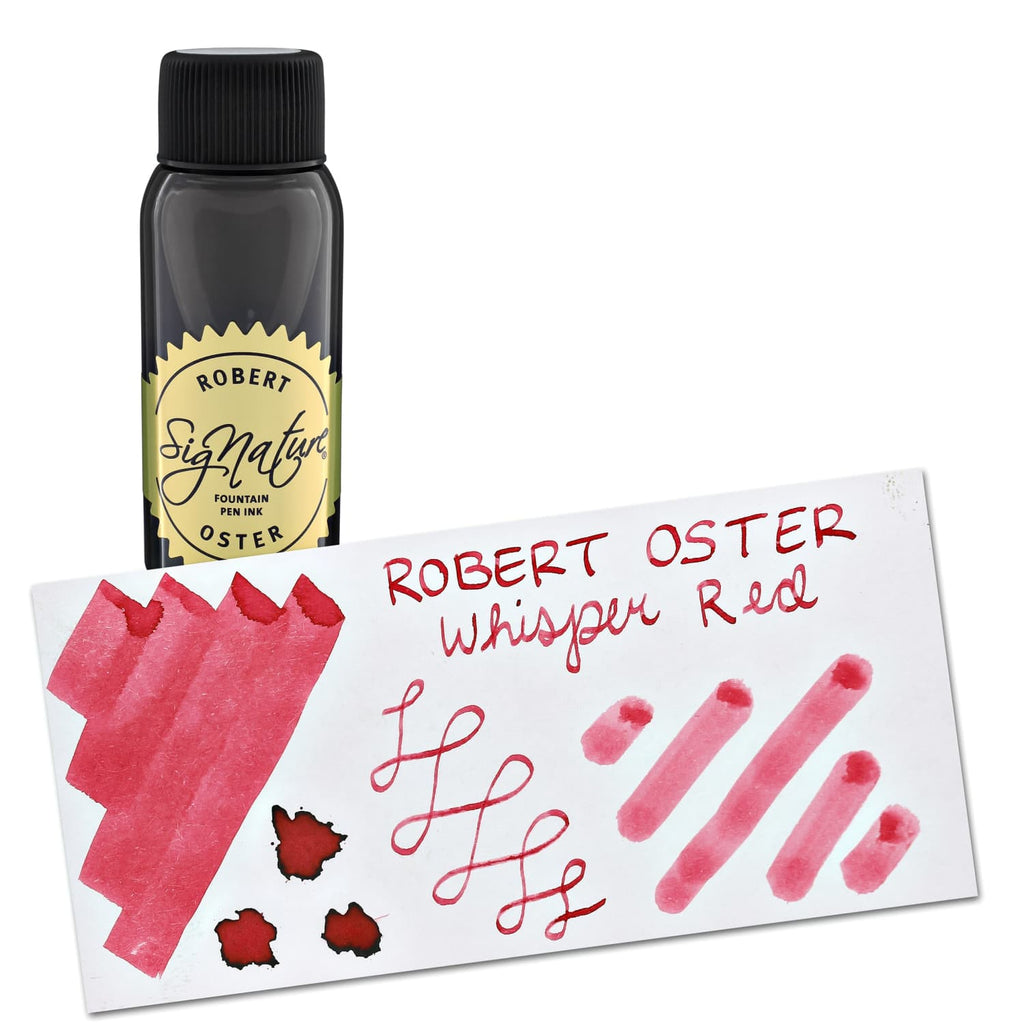Robert Oster Bottled Ink in Whisper Red - 50 mL Bottled Ink