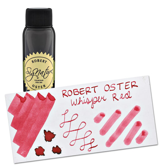 Robert Oster Bottled Ink in Whisper Red - 50 mL