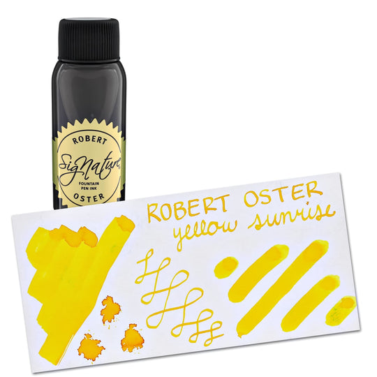 Robert Oster Bottled Ink in Yellow Sunrise - 50 mL