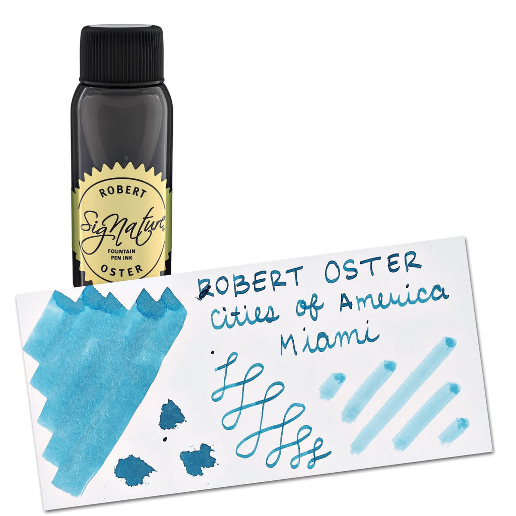 Robert Oster Cities of America Bottled Ink in Miami - 50 mL Bottled Ink