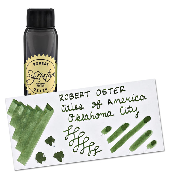 Robert Oster Cities of America Bottled Ink in Oklahoma City - 50 mL Bottled Ink
