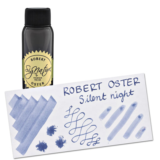 Robert Oster Limited Edition Signature Bottled Ink in Silent Night - 50 mL