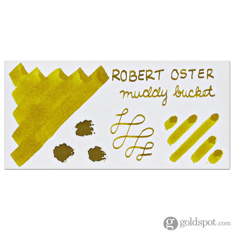 Robert Oster MudPack Bottled Ink in Muddy Bucket - 50 mL Bottled Ink