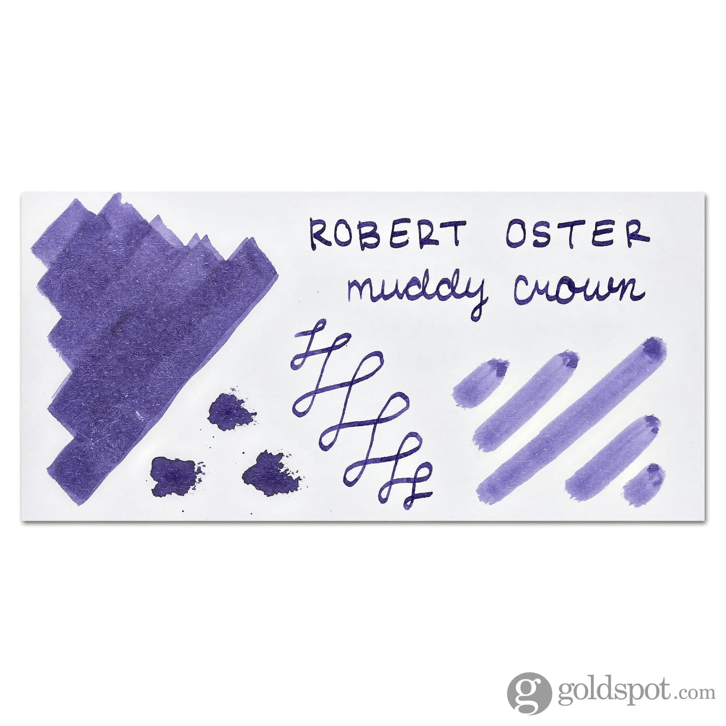 Robert Oster MudPack Bottled Ink in Muddy Crown - 50 mL Bottled Ink