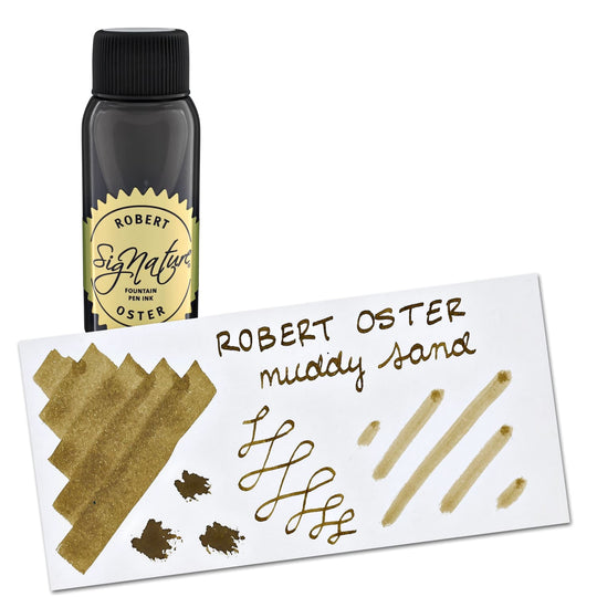 Robert Oster MudPack Bottled Ink in Muddy Sand - 50 mL