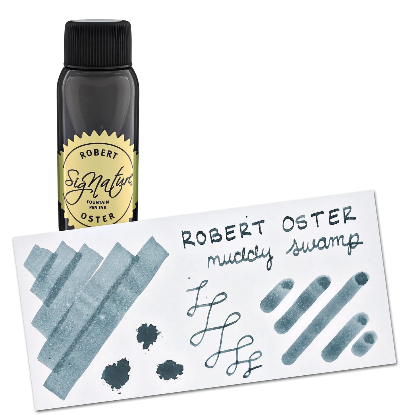 Robert Oster MudPack Bottled Ink in Muddy Swamp - 50 mL Bottled Ink
