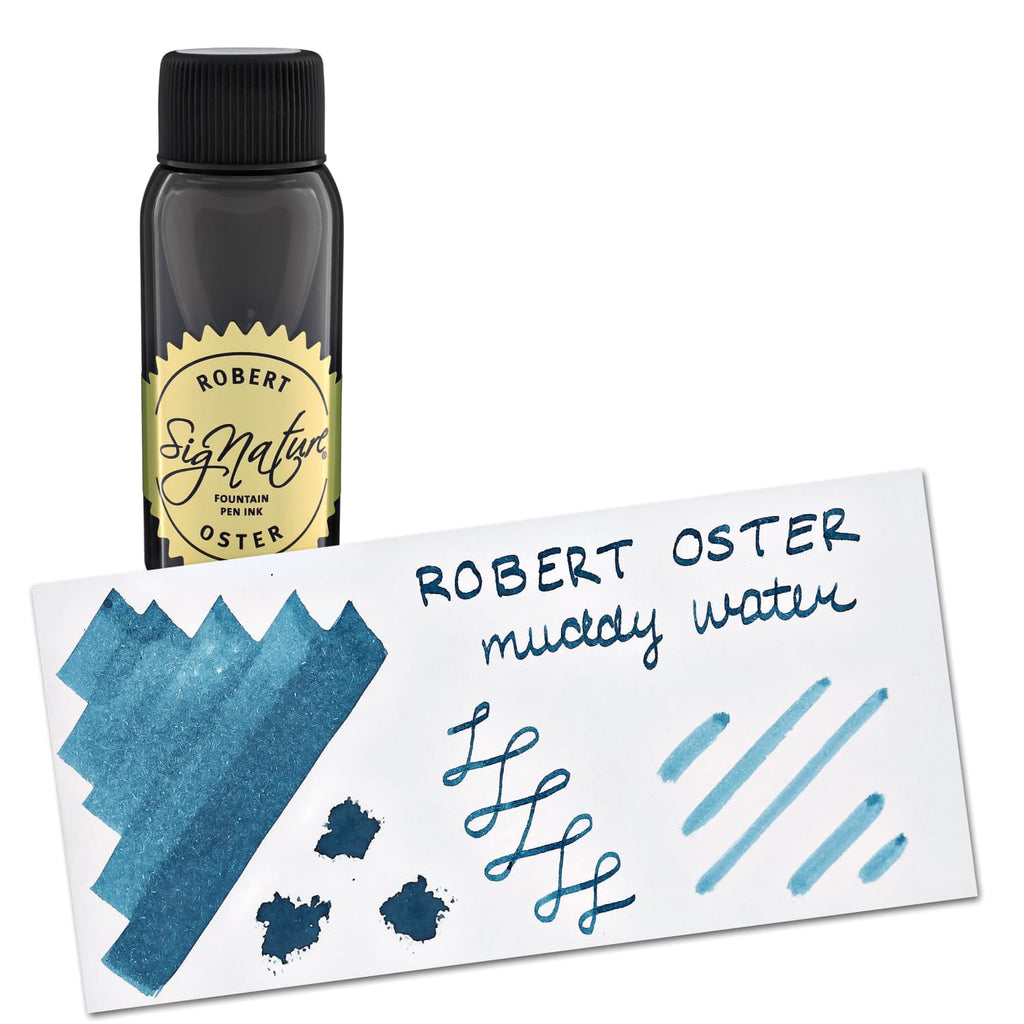 Robert Oster MudPack Bottled Ink in Muddy Water - 50 mL Bottled Ink