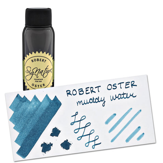 Robert Oster MudPack Bottled Ink in Muddy Water - 50 mL