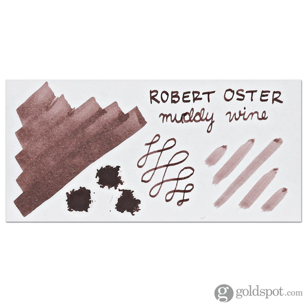 Robert Oster MudPack Bottled Ink in Muddy Wine - 50 mL Bottled Ink