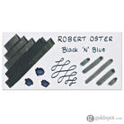 Robert Oster Shake ‘N’ Shimmy Bottled Ink in Black’NBlue - 50 mL Bottled Ink