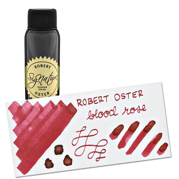 Robert Oster Shake ’N’ Shimmy Bottled Ink in Blood Rose - 50mL Bottled Ink