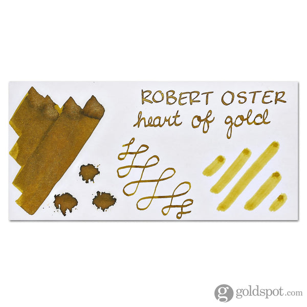 Robert Oster Shake ‘N’ Shimmy Bottled Ink in Heart of Gold - 50 mL Bottled Ink