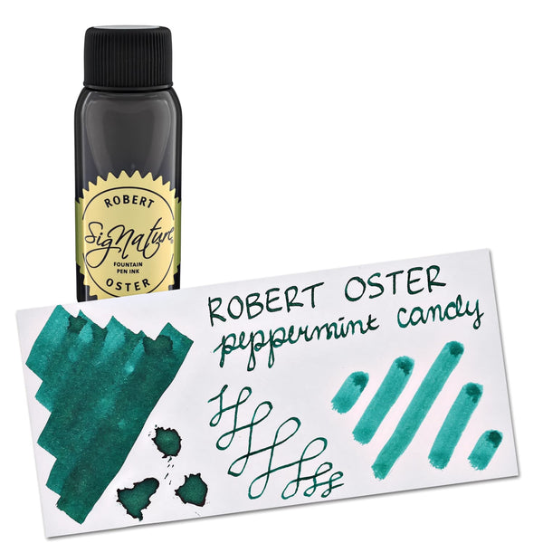Robert Oster Shake ‘N’ Shimmy Bottled Ink in Peppermint Candy - 50 mL Bottled Ink