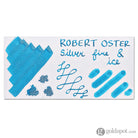 Robert Oster Shake ‘N’ Shimmy Bottled Ink in Silver Fire and Ice - 50mL Bottled Ink