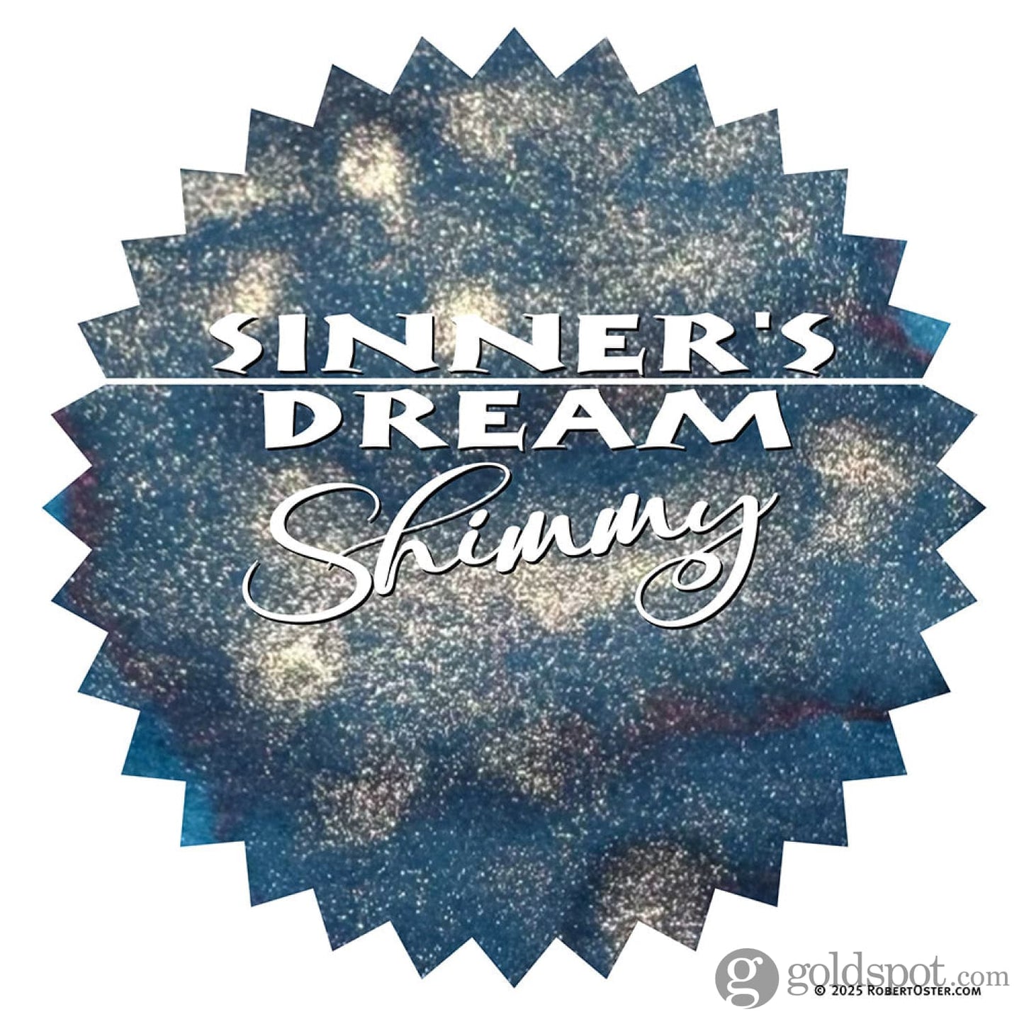 Robert Oster Shake ’N’ Shimmy Bottled Ink in Sinner’s Dream 50 mL Bottled Ink