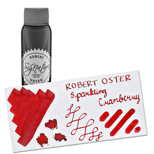 Robert Oster Shake ‘N’ Shimmy Bottled Ink in Sparkling Cranberry - 50 mL Bottled Ink