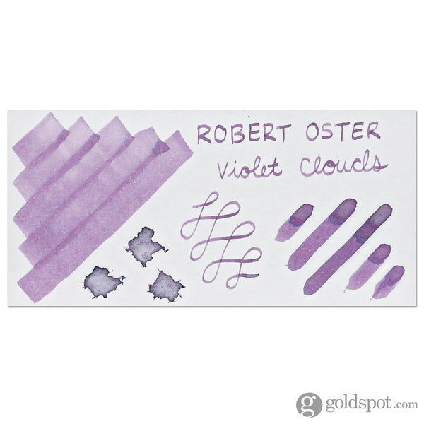 Robert Oster Shake ’N’ Shimmy Bottled Ink in Violet Clouds - 50mL Bottled Ink