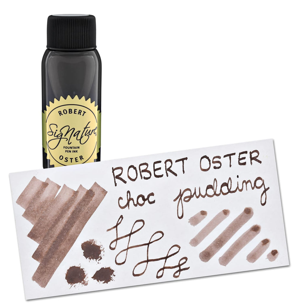 Robert Oster Signature Bottled Ink in Chocolate Pudding - 50 mL Bottled Ink