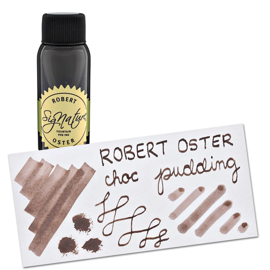 Robert Oster Signature Bottled Ink in Chocolate Pudding - 50 mL