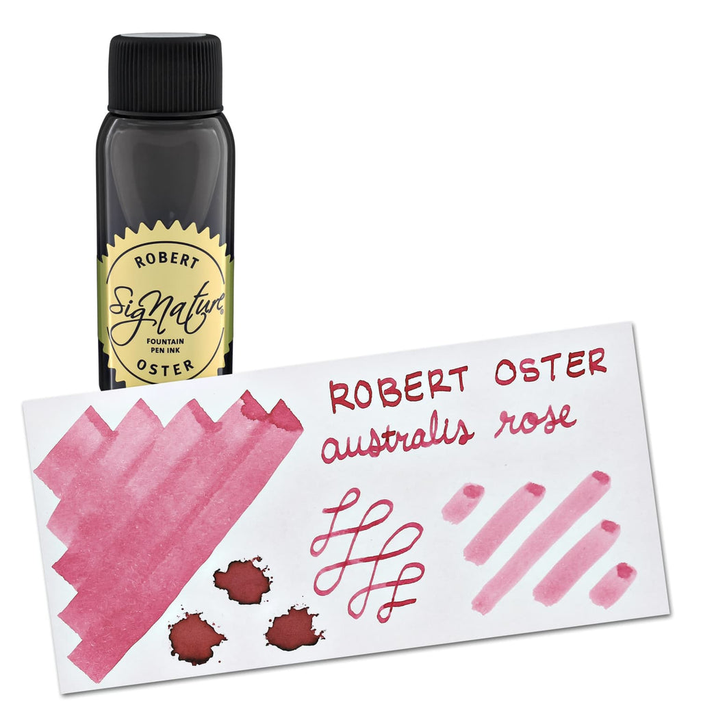 Robert Oster Signature L.E. Australis Bottled Ink in Rose - 50 mL Bottled Ink