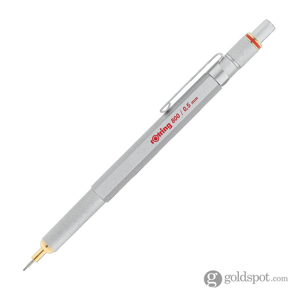 Rotring 800 Series Mechanical Pencil in Silver 0.5mm Mechanical Pencils