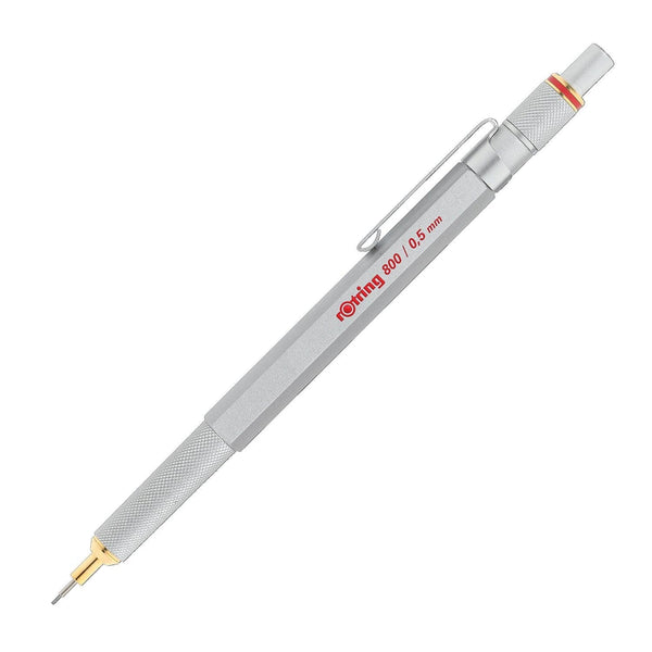Rotring 800 Series Mechanical Pencil in Silver - Goldspot Pens