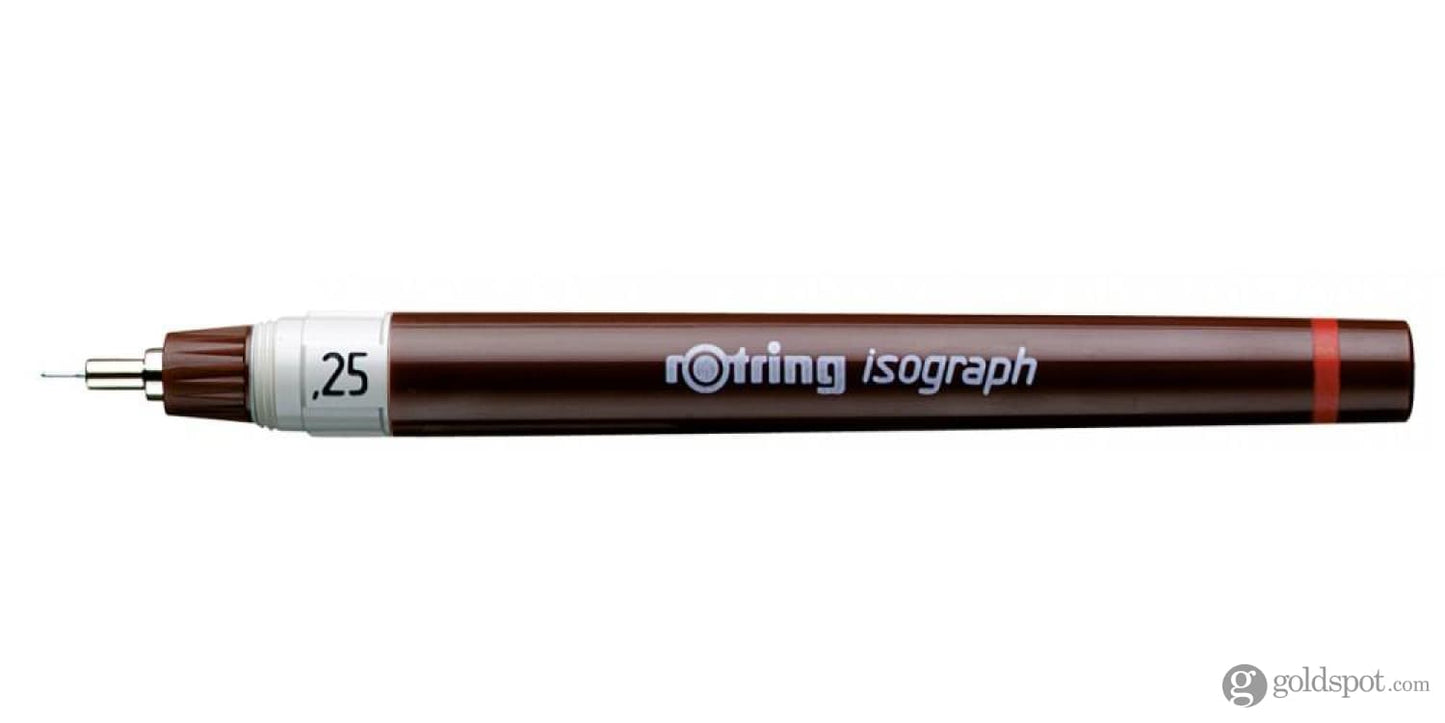 Rotring Isograph Replacement Nib - 0.25mm Fountain Pen Nibs