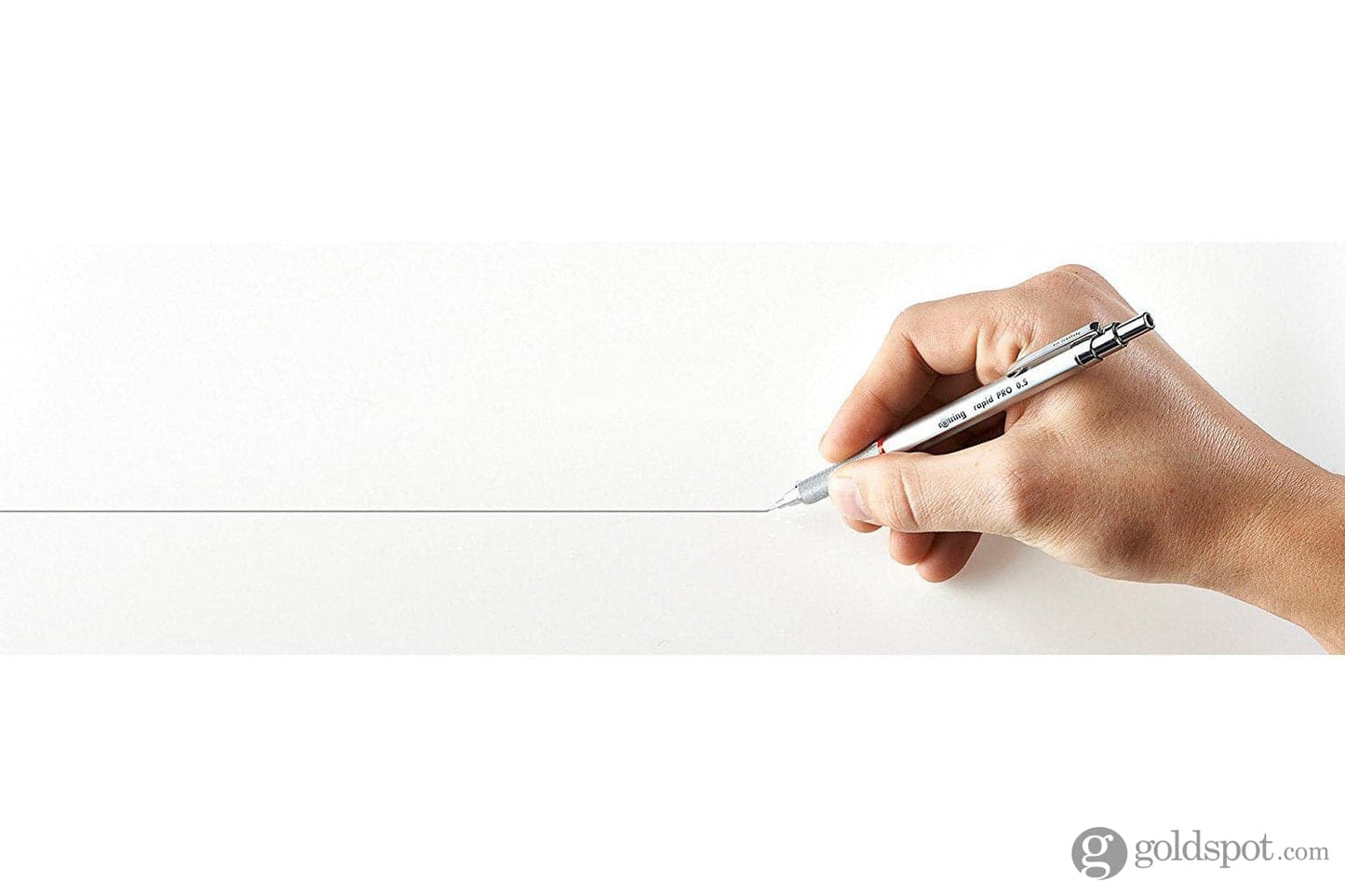 Rotring Rapid PRO Mechanical Pencil in Chrome Mechanical Pencils