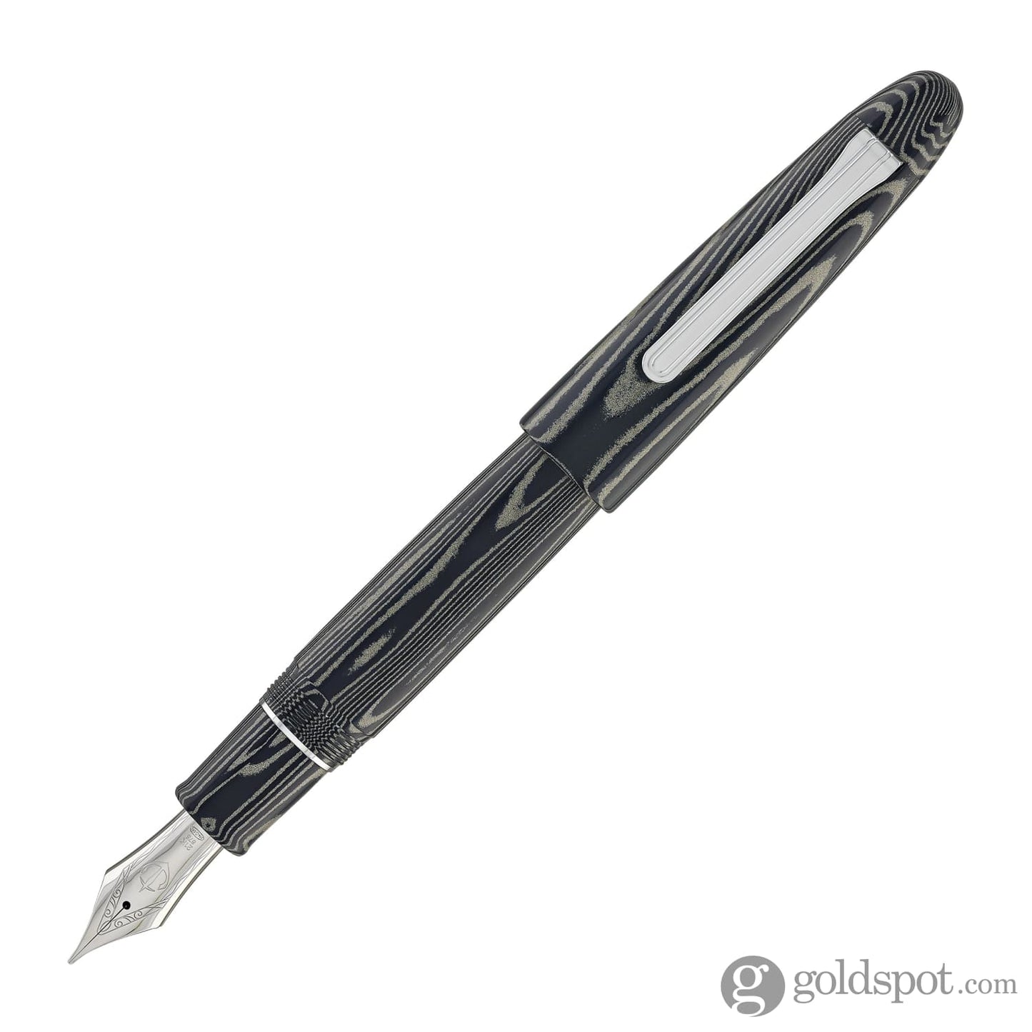 Sailor 1911 King of Pens Fountain Pen in Ebonite ’Tenacious Tabby’ - 21K Gold Fountain Pen
