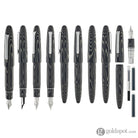 Sailor 1911 King of Pens Fountain Pen in Ebonite ’Tenacious Tabby’ - 21K Gold Fountain Pen